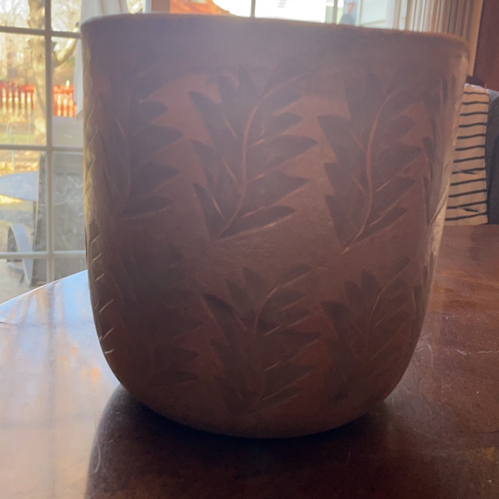 GIANT Anthropologie Autumn Splendor Giant Glass Candle pumpkin patchouli - Picture 5 of 7